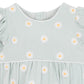 Minihaha Tess Embroderie Daisy Bodysuit Pale Mint