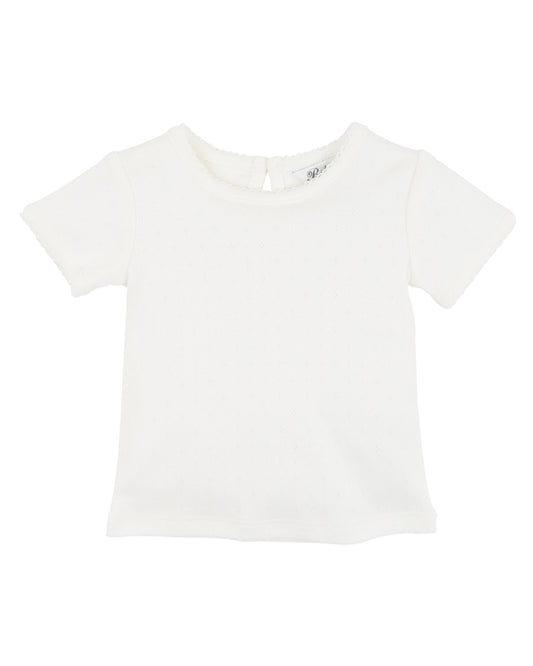 Minihaha Pointelle Tee