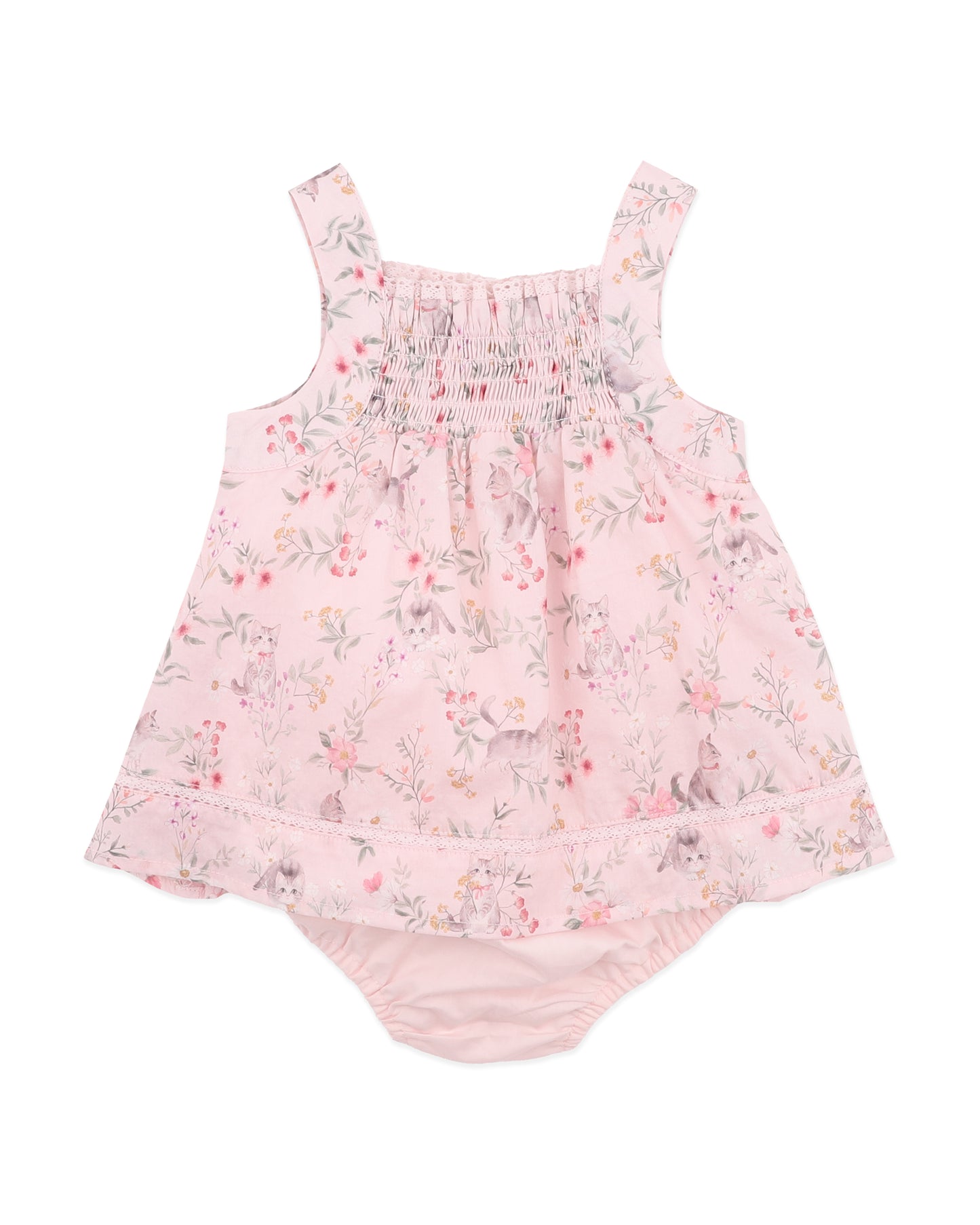 Minihaha Willa Print Overlay Bodysuit