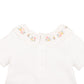 Minihaha Willa Organic Embroidered Collar Bodysuit