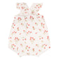 Minihaha Poppy Strawberry Print Romper