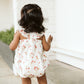 Minihaha Poppy Strawberry Print Romper