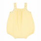 Minihaha Libby Check Romper with Embroidery Straps