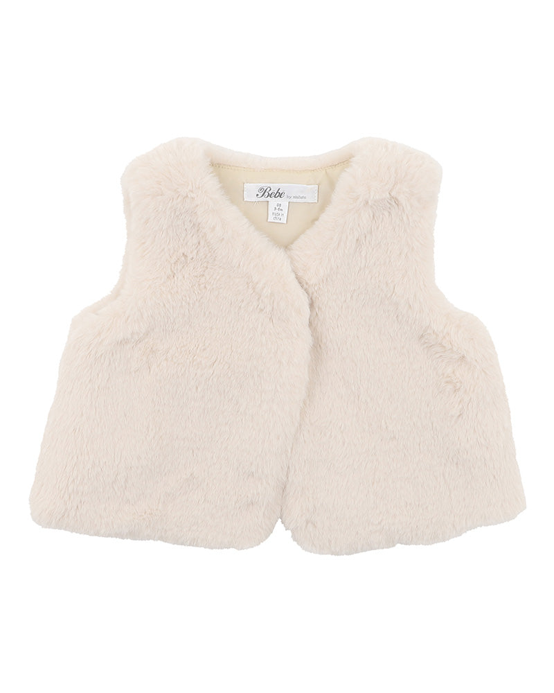 Minihaha Faux Fur Vest