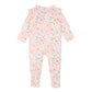 Minihaha Baby Fern Floral Organic Long Sleeve Zipsuit
