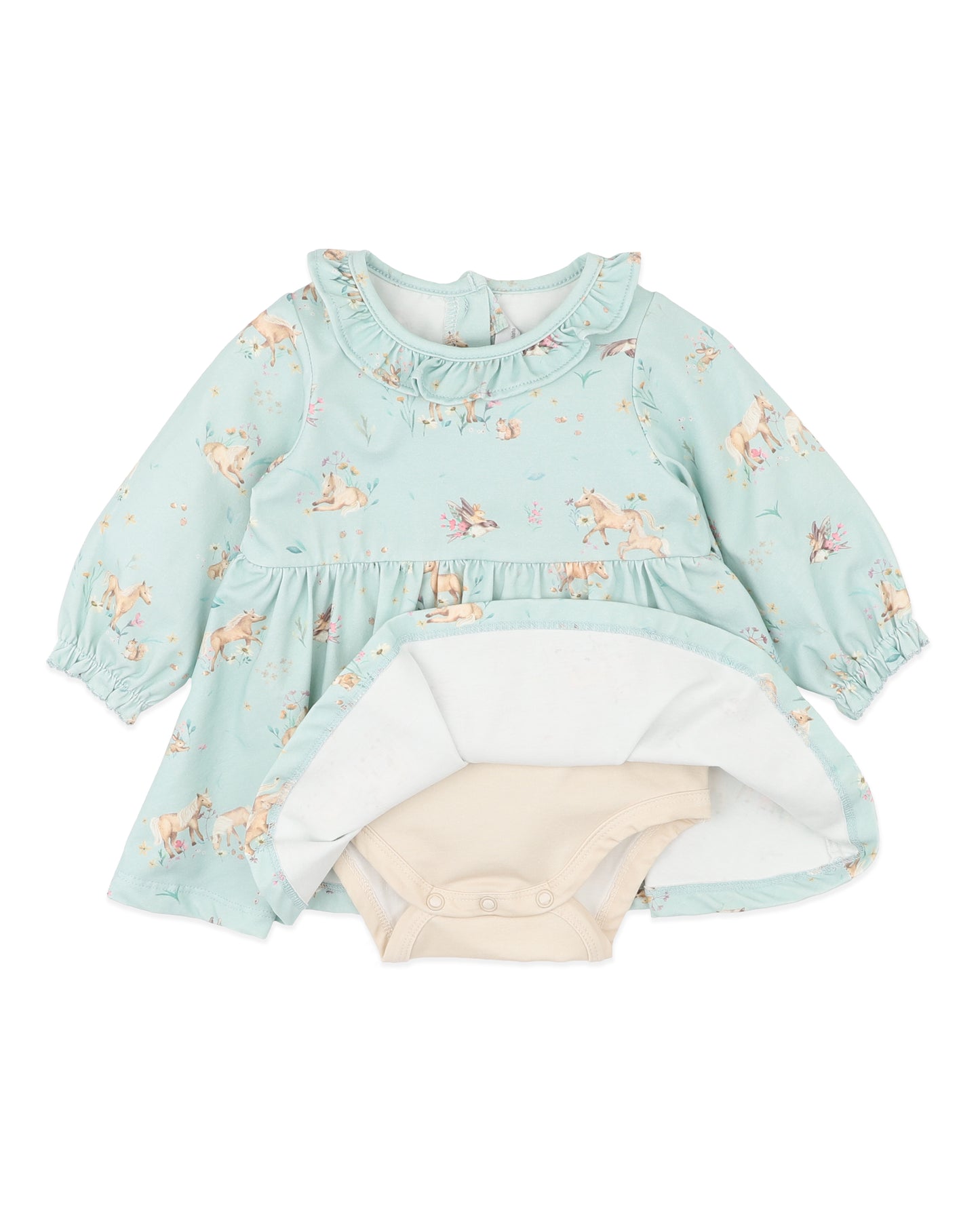 Minihaha Baby Winnie Organic Overlay Dress