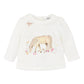 Minihaha Baby Winnie Pony Organic Long Sleeve Tee Cream