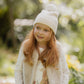 Minihaha Girls Winnie Embroidery Faux Fur Vest