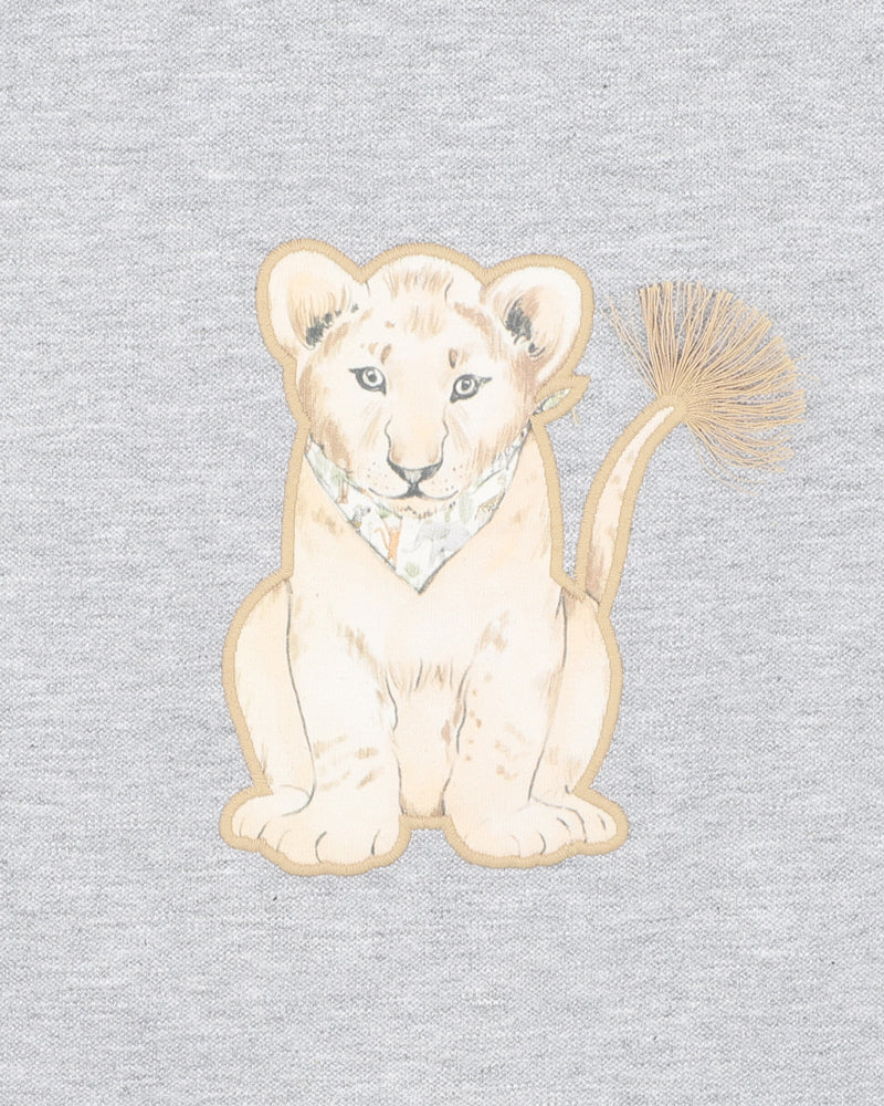 Minihaha Lion Cub Romper Ellis Print