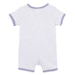 Minihaha Axel Stripe Organic Short Sleeve Zipsuit