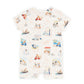Minihaha Alexi Short Sleeve Zip Romper