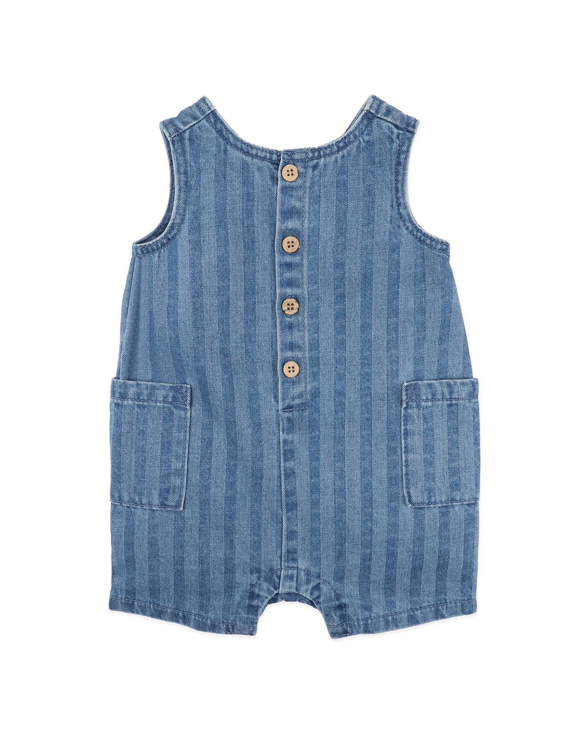 Minihaha Sway Denim Stripe Romper