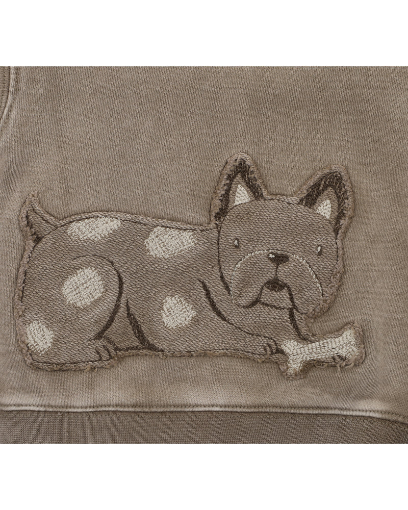 Minihaha Austin Dog Sweat Top Fawn