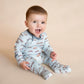 Minihaha Baby Alvin Car Organic Long Sleeve Zipsuit