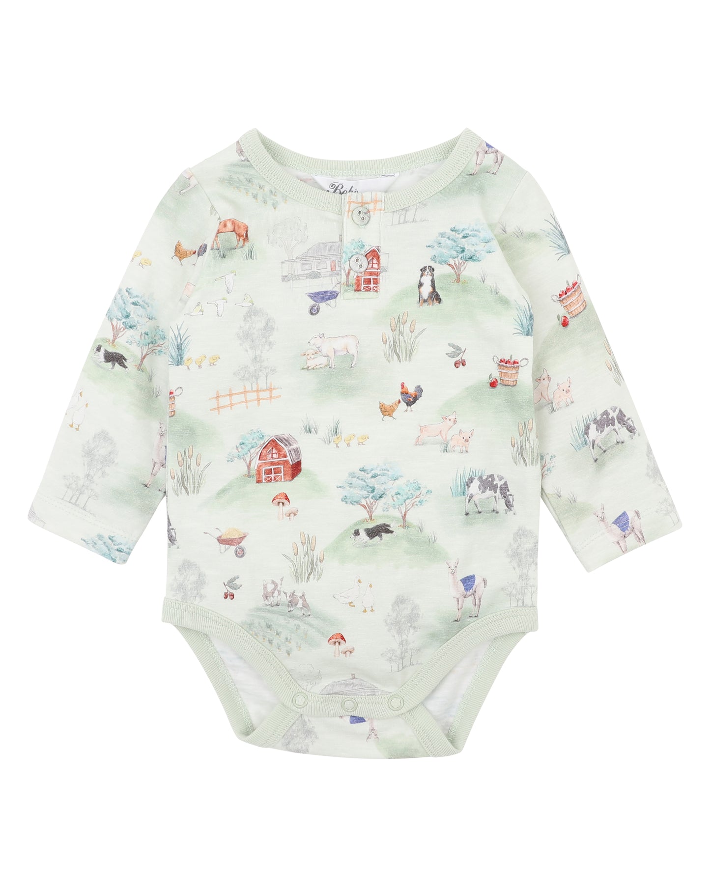 Minihaha Baby Hunter Organic Long Sleeve Bodysuit