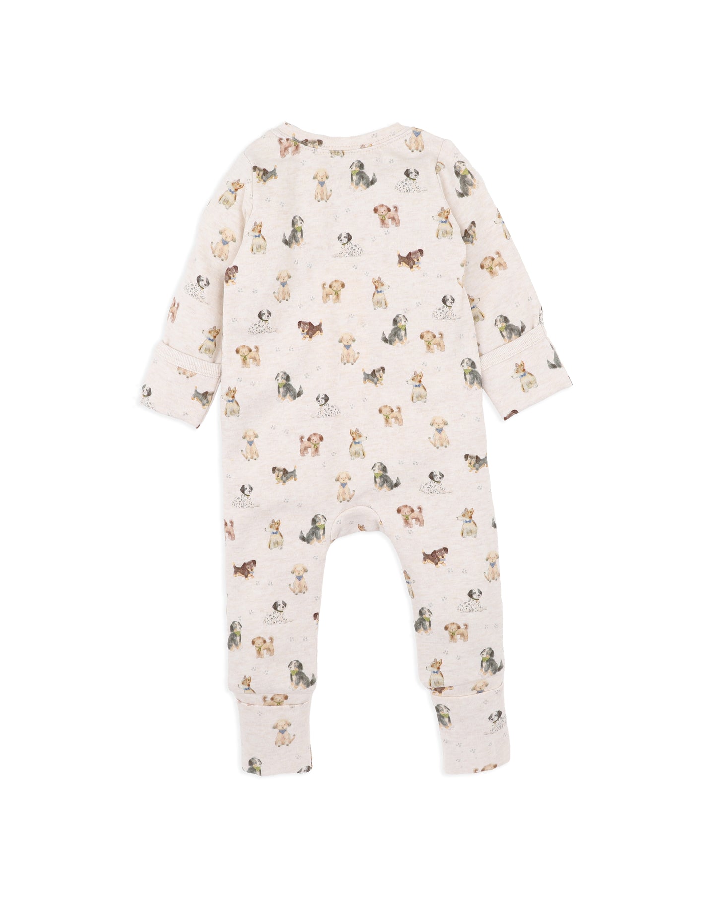 Minihaha Baby Otto Organic Long Sleeve Zipsuit