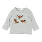 Minihaha Baby Otto Dogs Organic Long Sleeve Tee