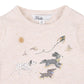 Minihaha Baby Otto Dogs Organic Long Sleeve Bodysuit