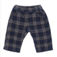 Minihaha Baby Jake Check Cord Pull On Pants Navy Check