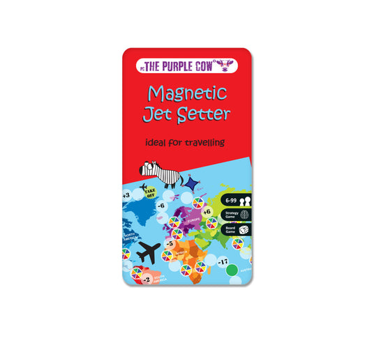 Travel Game Magnetic Tin Jet Setter