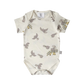 Babu Organic Cotton Short Sleeve Bodysuit Fantail