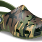 Crocs Classic Camouflage Clog Toddlers Army Green/Multi