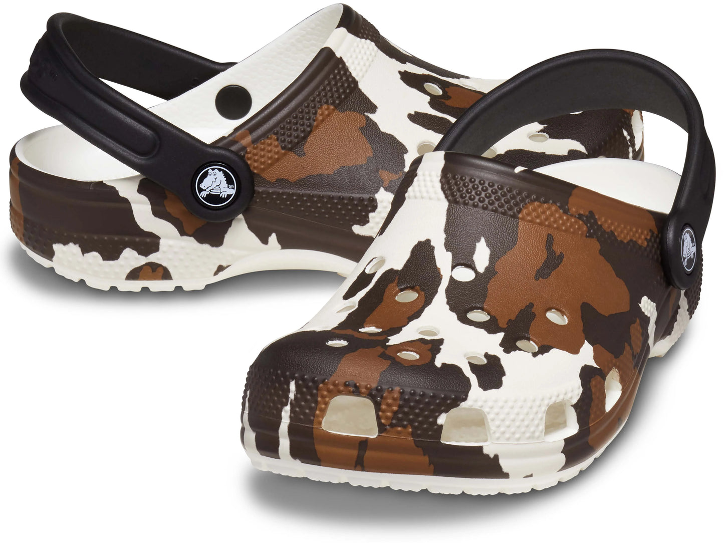 Crocs Classic Clog Kids Cow Print