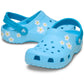 Crocs Classic Daisy Clog Kids/Youth Tinted Glass