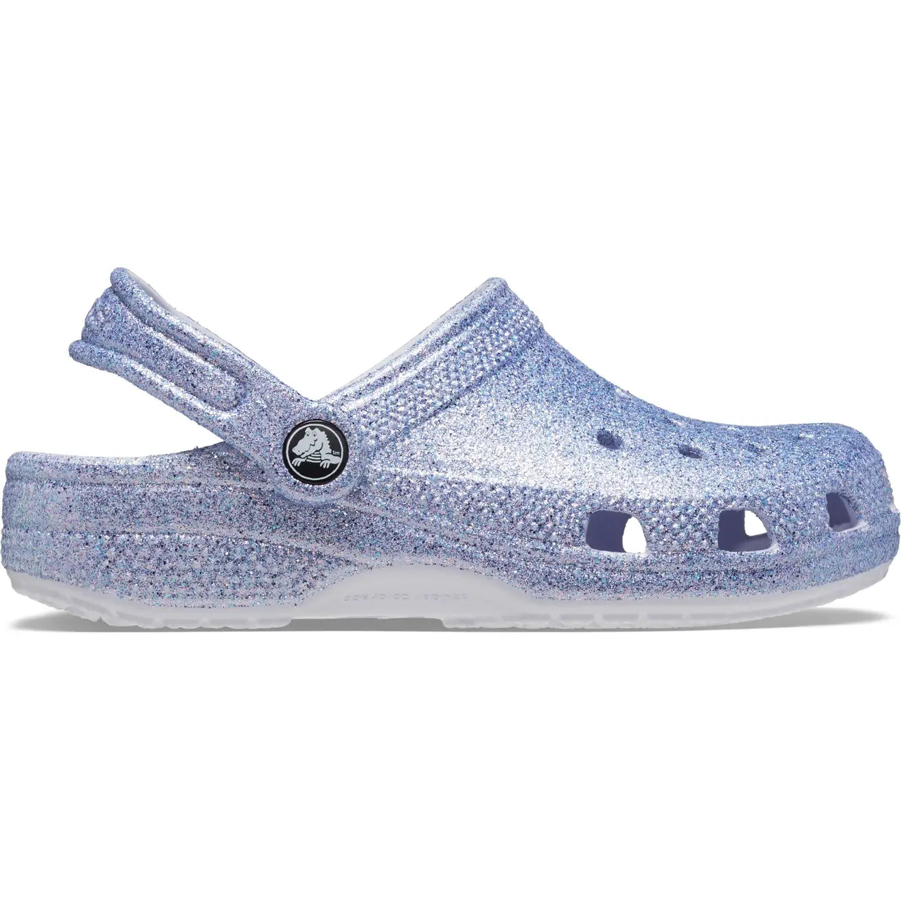 Crocs Classic Glitter Clog Kids Frosted Glitter