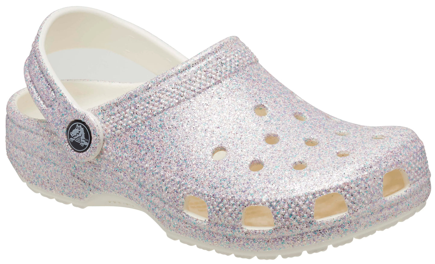 Crocs Classic Glitter Clog Toddlers Mystic Glitter