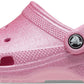 Crocs Classic Glitter Clog Toddlers Pink Tweed