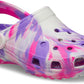 Crocs Classic Glow Marbled Clog Kids Pink Crush/Multi