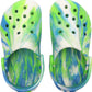 Crocs Classic Glow Marbled Clog Kids Prep Blue/Multi