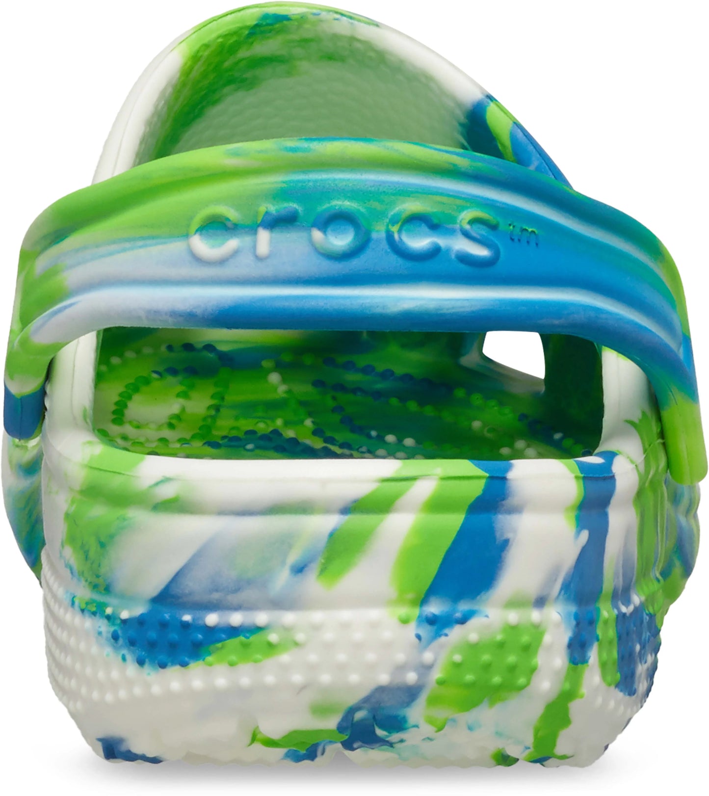 Crocs Classic Glow Marbled Clog Kids Prep Blue/Multi