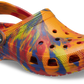 Crocs Classic Marbled Clog Toddlers Orange Zing/Multi