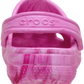 Crocs Classic Watercolour Marbled Clog Toddlers Pink Swirl