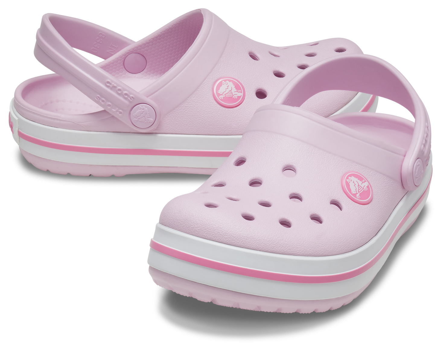 Crocs Crocband Clog Kids Ballerina Pink Stripe