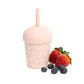 Chino Club | Smoothie Cup & Straw Pink Daisy