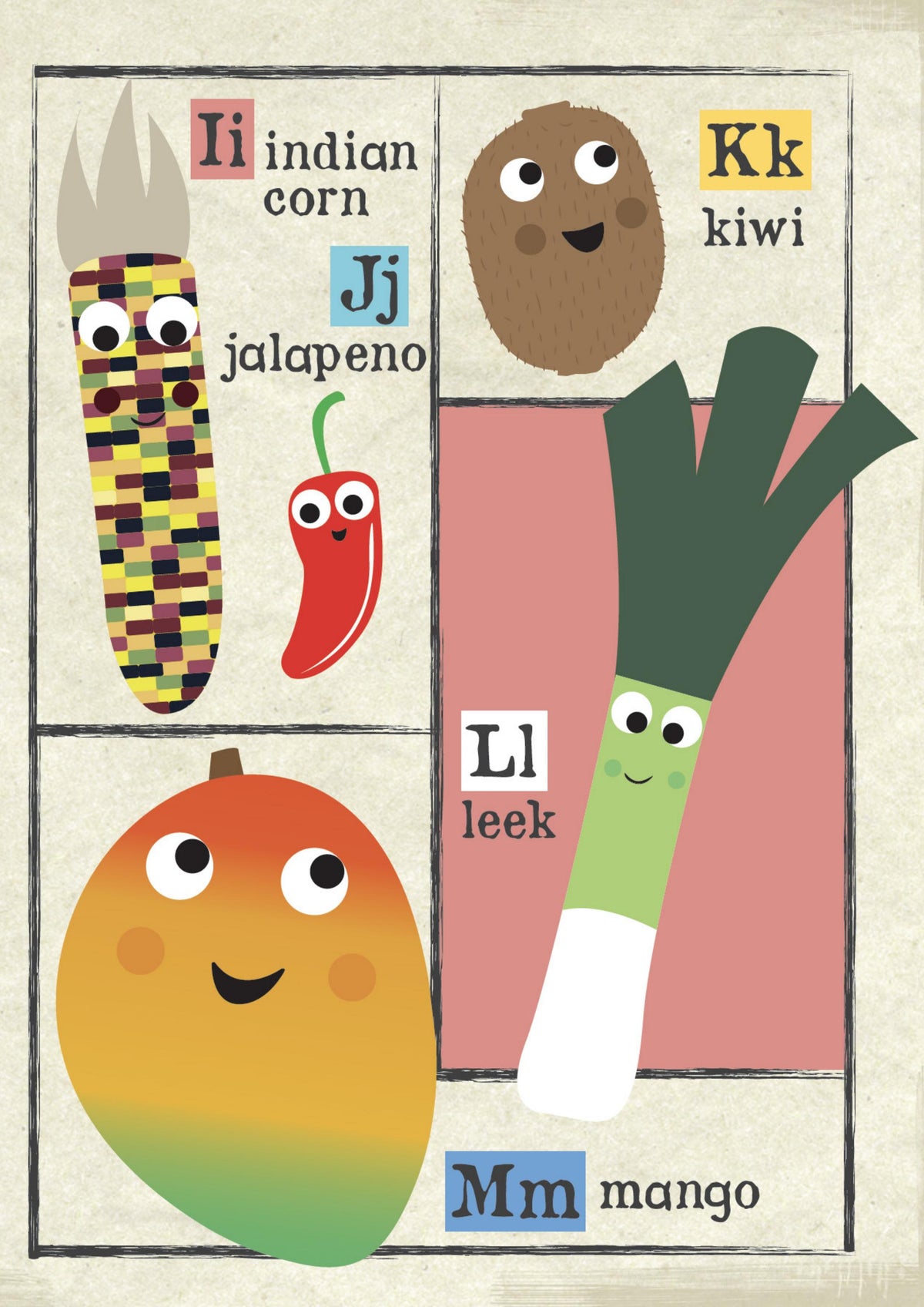 Crinkly Cloth Book Fruit & Veg A-Z