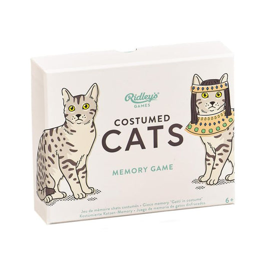 Costumed Cats Memory Game