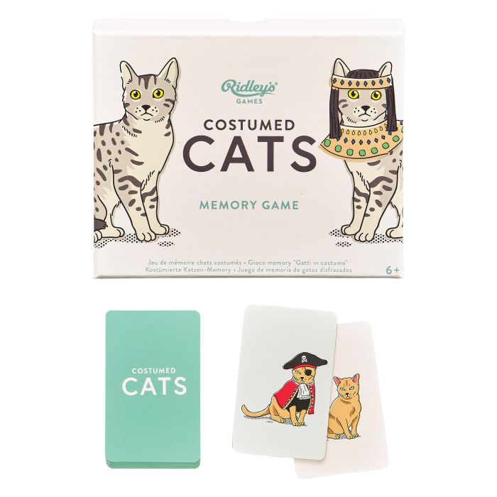 Costumed Cats Memory Game