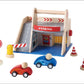 Wooden Car Park Play Set