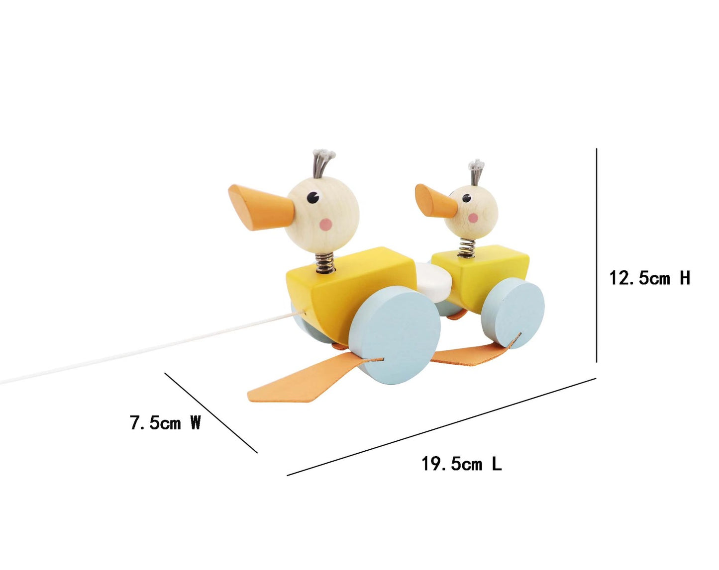 Wooden Duck Pull Along Toy