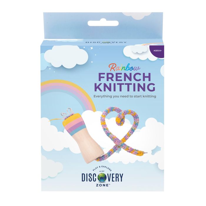Discovery Zone Rainbow French Knitting