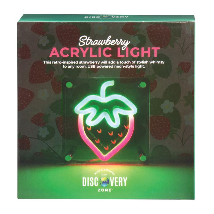 Discovery Zone Acrylic Light - Strawberry
