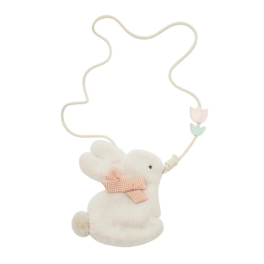 Mimi & Lula Fluffy Bunny Bag Cream