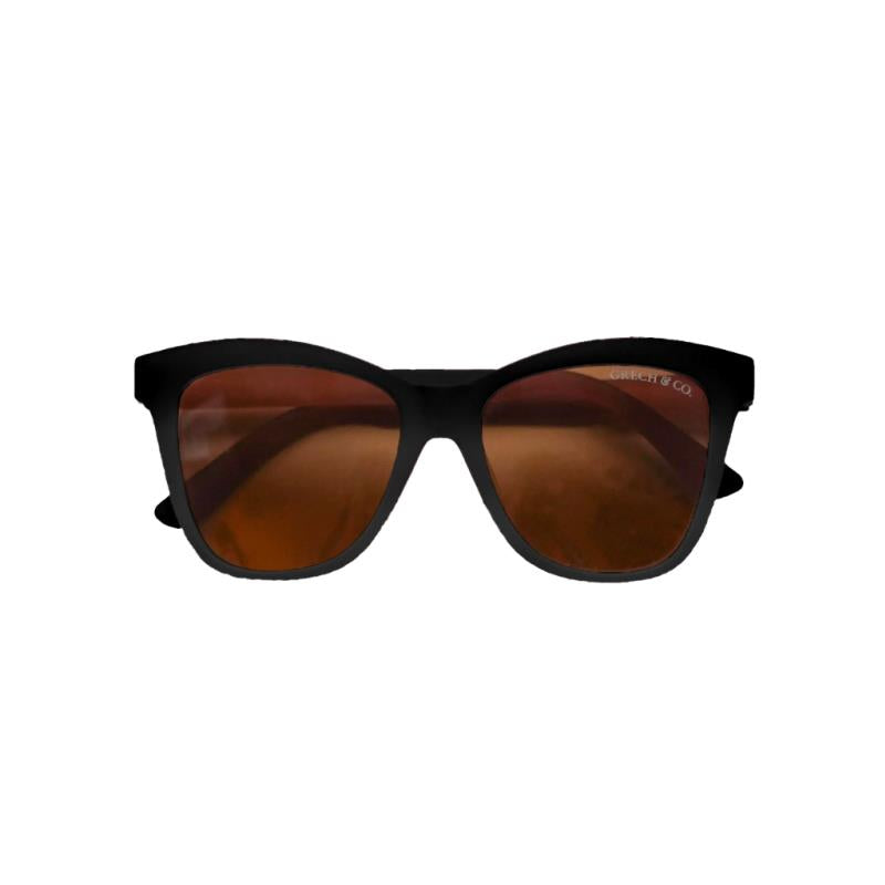 Grech & Co Wayfarer TAC Polarised Teen Sunglasses Black