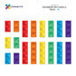 Connetix Rainbow Rectangle Pack 18 pc