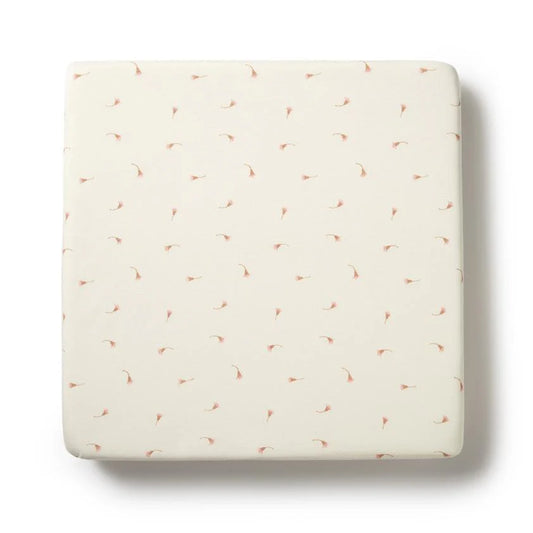 Wilson & Frenchy Organic Bassinet Sheet Little Blossoms