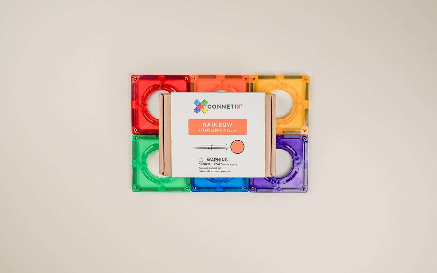 Connetix Rainbow Ball Pack 12 pc